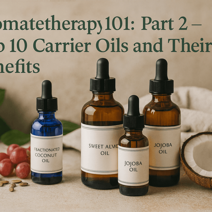Aromatherapy 101: Part 2 – Top 10 Carrier Oils and Their Benefits