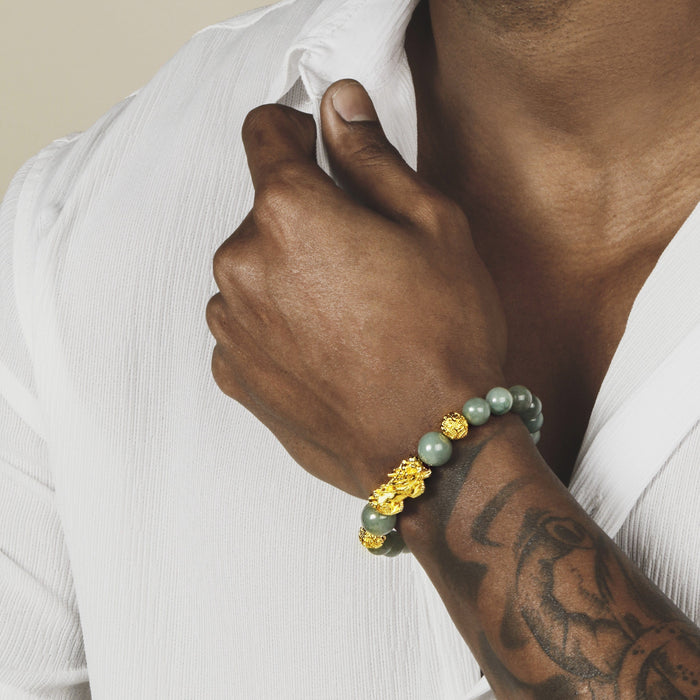 Fulfillment of Potential - Jade Dragon Bracelet