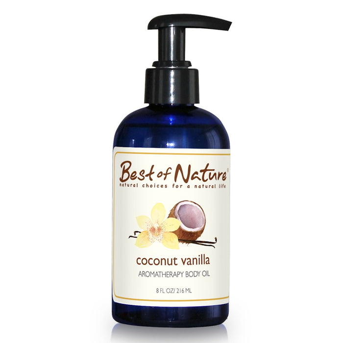 Best of Nature Coconut Vanilla Aromatherapy Massage & Body Oil