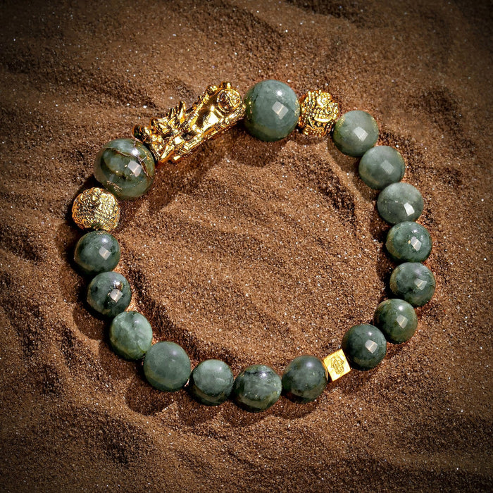 Fulfillment of Potential - Jade Dragon Bracelet