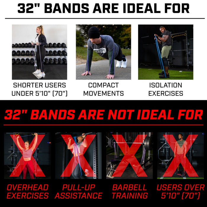 32" Resistance Bands