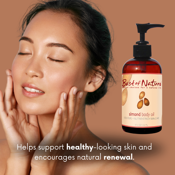 Best of Nature Almond Massage & Body Oil - 100% Pure