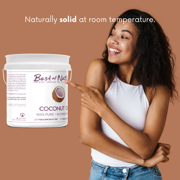 Best of Nature Coconut Massage & Body Oil - 100% Pure