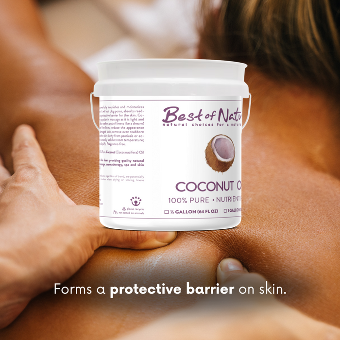 Best of Nature Coconut Massage & Body Oil - 100% Pure