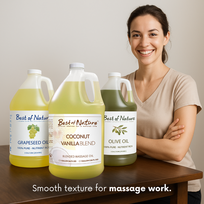 Best of Nature Coconut Vanilla Aromatherapy Massage & Body Oil