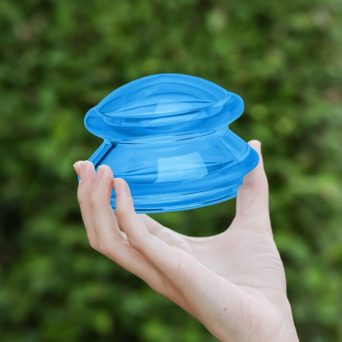 EDGE™ Cupping Therapy Set Blue, 4 Cups