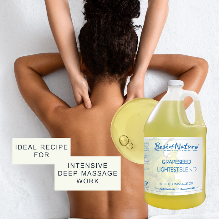 Best of Nature Grapeseed Lightest Blend Massage & Body Oil