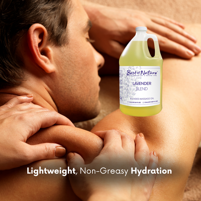 Best of Nature Lavender Blend Aromatherapy Massage & Body Oil
