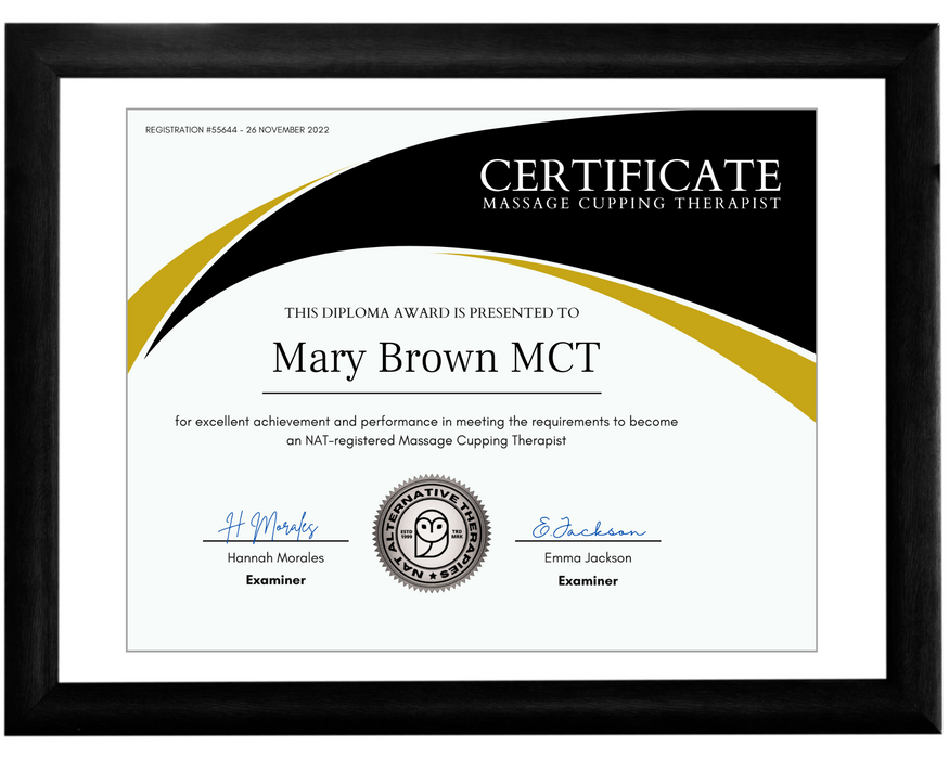 Massage Cupping Therapist (MCT) - 30 CE Hours