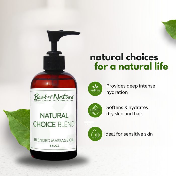 Best of Nature Natural Choice Blend Massage & Body Oil