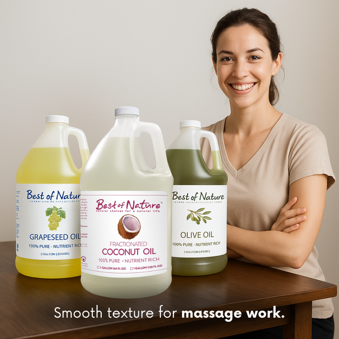 Best of Nature Olive Massage & Body Oil - 100% Pure