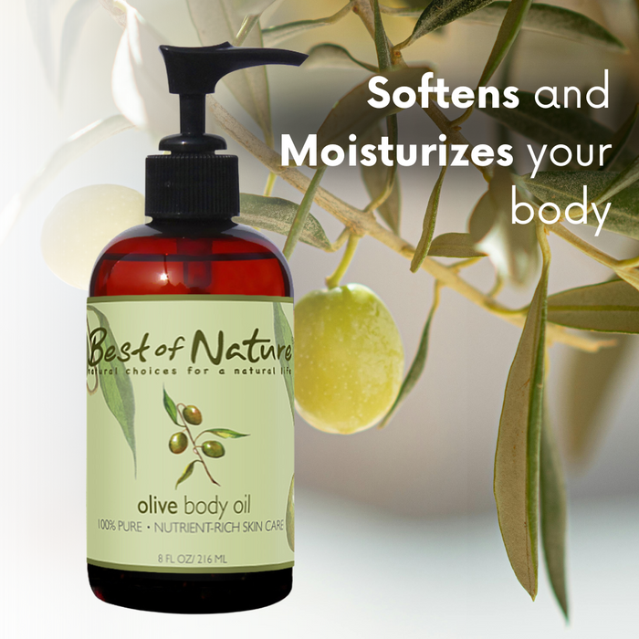Best of Nature Olive Massage & Body Oil - 100% Pure