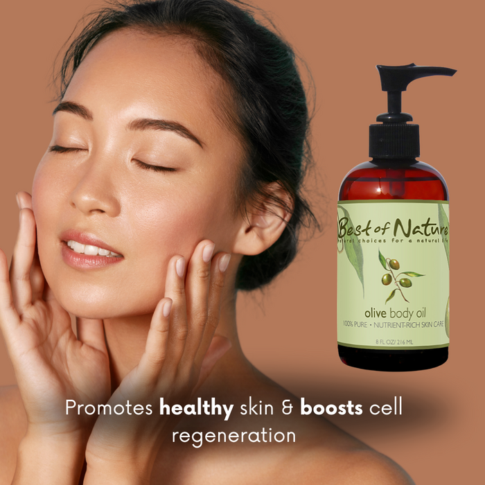 Best of Nature Olive Massage & Body Oil - 100% Pure