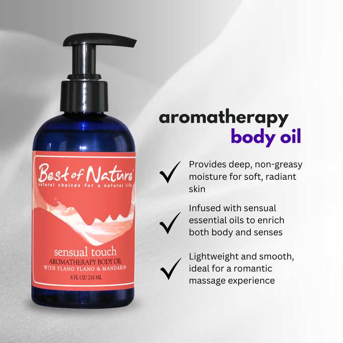 Best of Nature Sensual Touch Aromatherapy Massage & Body Oil