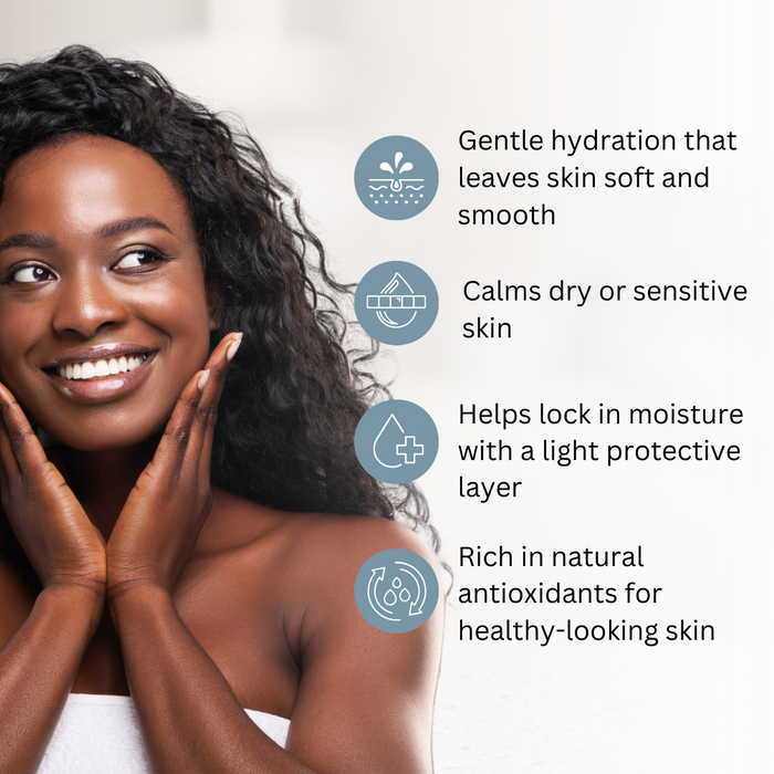 Sunflower Oil by Best of Nature offers gentle hydration that leaves skin soft and smooth. Calms dry or sensitive skin.