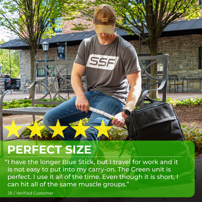 Little Stick- 14" - The Original Stick for Massage and Recovery Routines / On The Go Relief