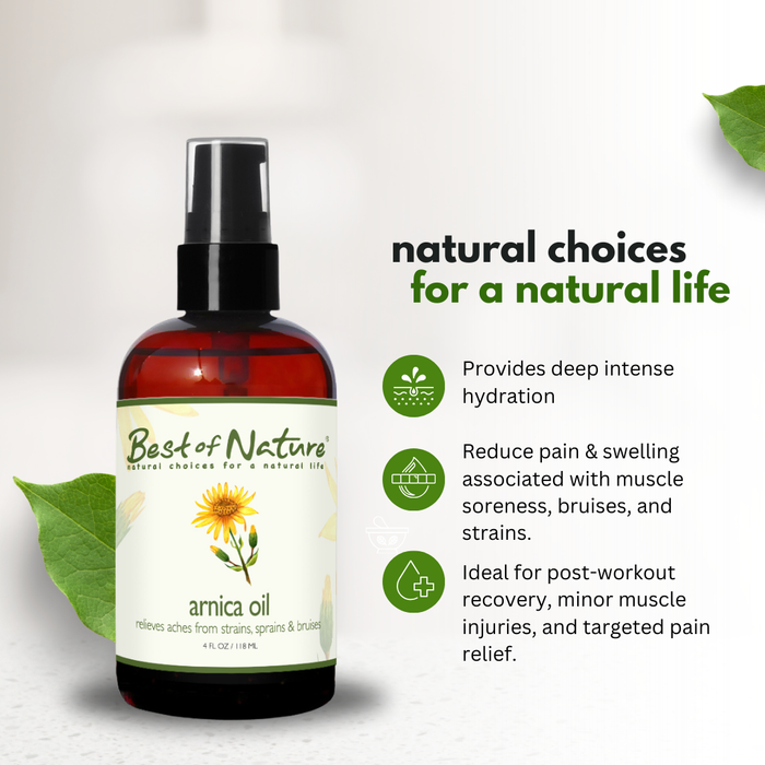 Best of Nature Arnica Blend Massage & Body Oil