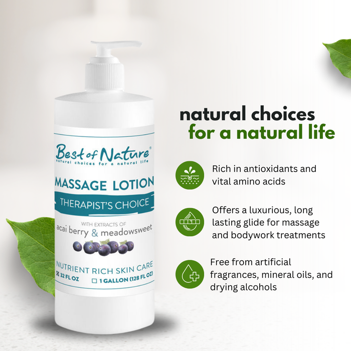 Best of Nature Therapist's Choice Massage Lotion