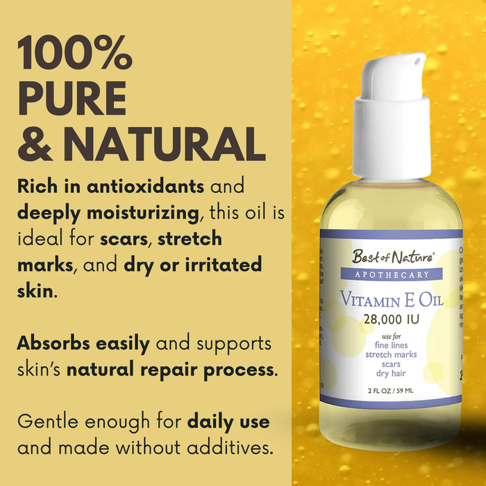 Best of Nature Vitamin E Oil - 28,000 IU