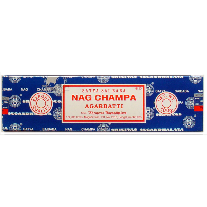 Satya Sai Baba Nag Champa Agarbatti Incense - Blue Box