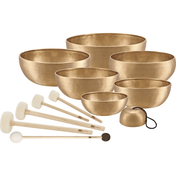 Chakra Metal Singing Bowl Set - 7 Handmade Sound Healing Bowls