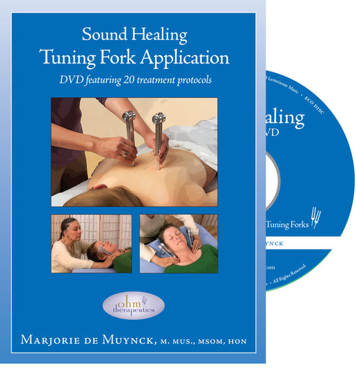 Sound Healing Tuning Fork Application DVD - Trademora