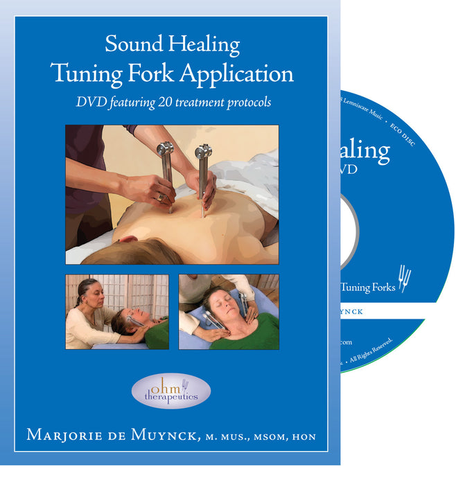 Sound Healing Tuning Fork Application DVD - Trademora