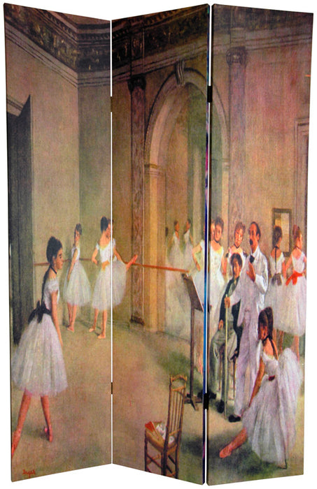 Degas' Dancers Art Print Screen (Canvas/Double Sided) - Trademora