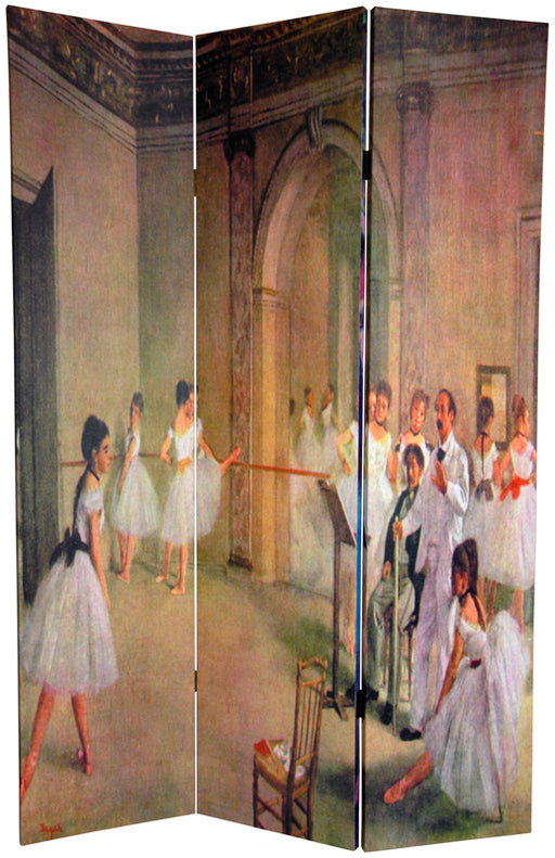 Degas' Dancers Art Print Screen (Canvas/Double Sided) - Trademora