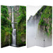 Mountaintop Waterfall Art Print Screen (Canvas/Double Sided) - Trademora