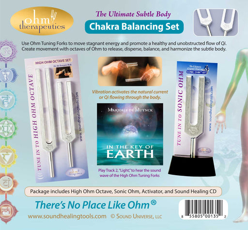 Chakra Balancing Tuning Fork Set - Trademora