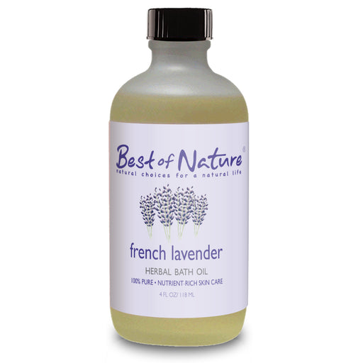 French Lavender Herbal Bath Oil - Trademora