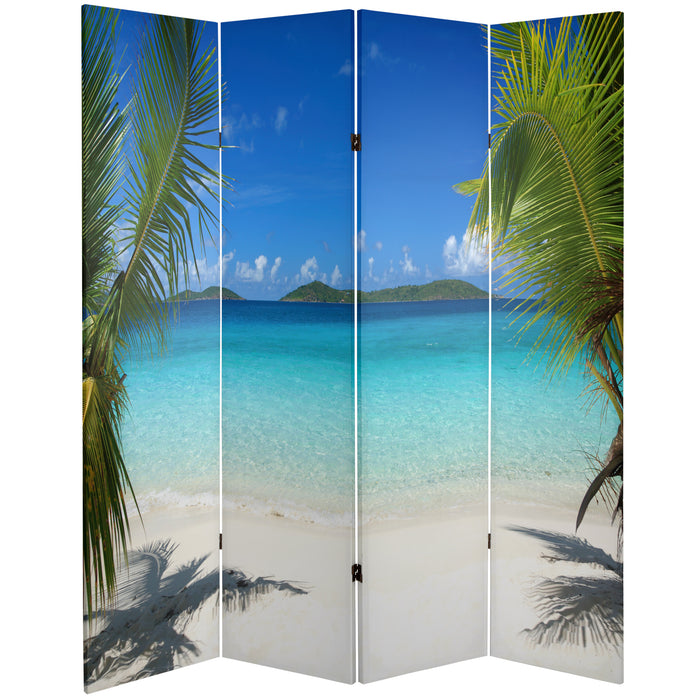 Beach Art Print Screen (Canvas/Double Sided) - Trademora
