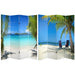 Beach Art Print Screen (Canvas/Double Sided) - Trademora