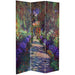 Monet Lilies / Garden at Giverny Art Print Screen (Canvas/Double Sided) - Trademora