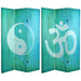 Yin Yang/Om Art Print Screen (Canvas/Double Sided) - Trademora