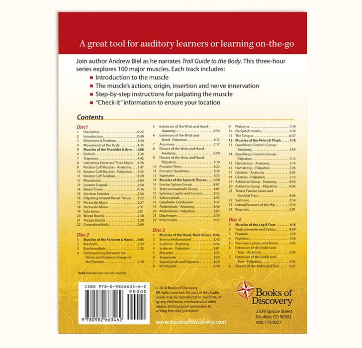 Trail Guide to the Body - Audio Guide - Trademora