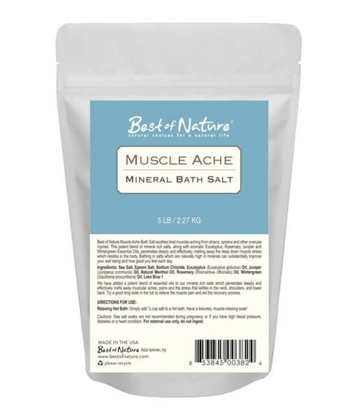 Best of Nature Muscle Ache Mineral Bath Salt