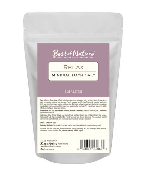 Best of Nature Relax Mineral Bath Salt