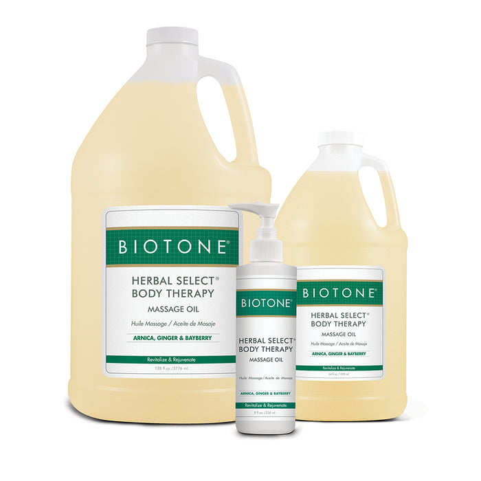 BIOTONE® Herbal Select Body Therapy Massage Oil