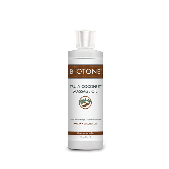 BIOTONE® Truly Coconut Massage Oil - with Organic Coconut
