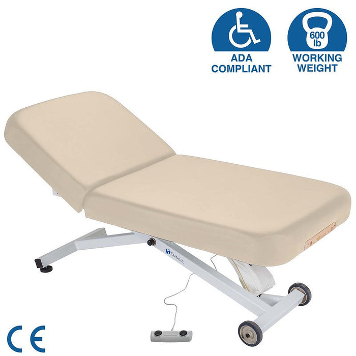 Earthlite Ellora Electric Lift Massage Table with Pneumatic Assist Tilt Back Top