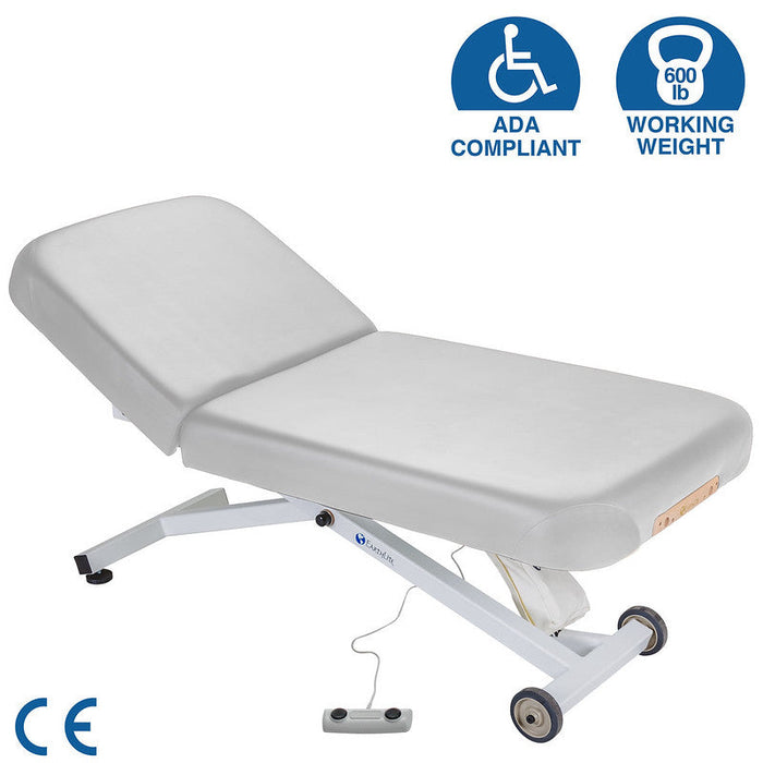 Earthlite Ellora Electric Lift Massage Table with Pneumatic Assist Tilt Back Top