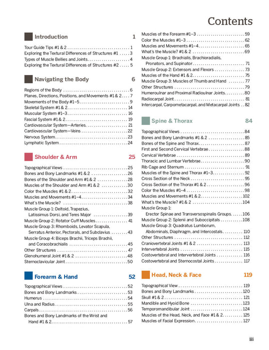 Trail Guide to the Body Student Workbook - 6th Edition